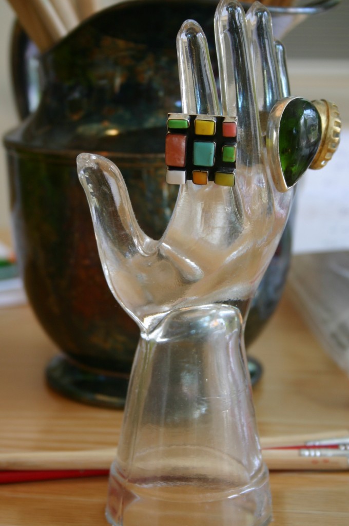 img_2166 This glass hand from Urban Outfitters is just my style and holds my larger rings.