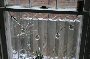img_5533 Try hanging the strand in a window. The glass balls look great backlit with natural light.