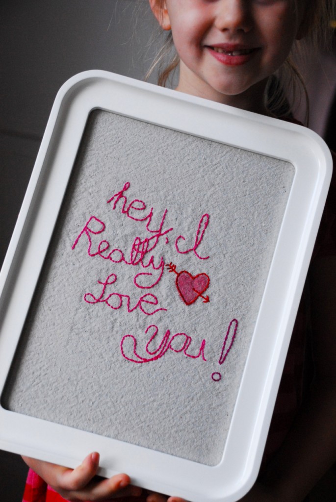 DSC_0087 Embroidery craft for Valentine's Day from Family Chic.