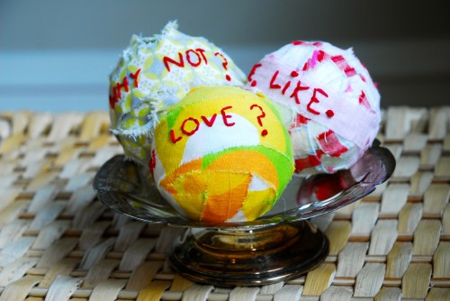 Family Chic Valentine's Day crafts.
