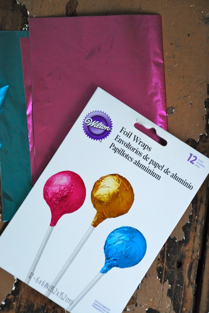 Foil shot Family Chic Easter Craft