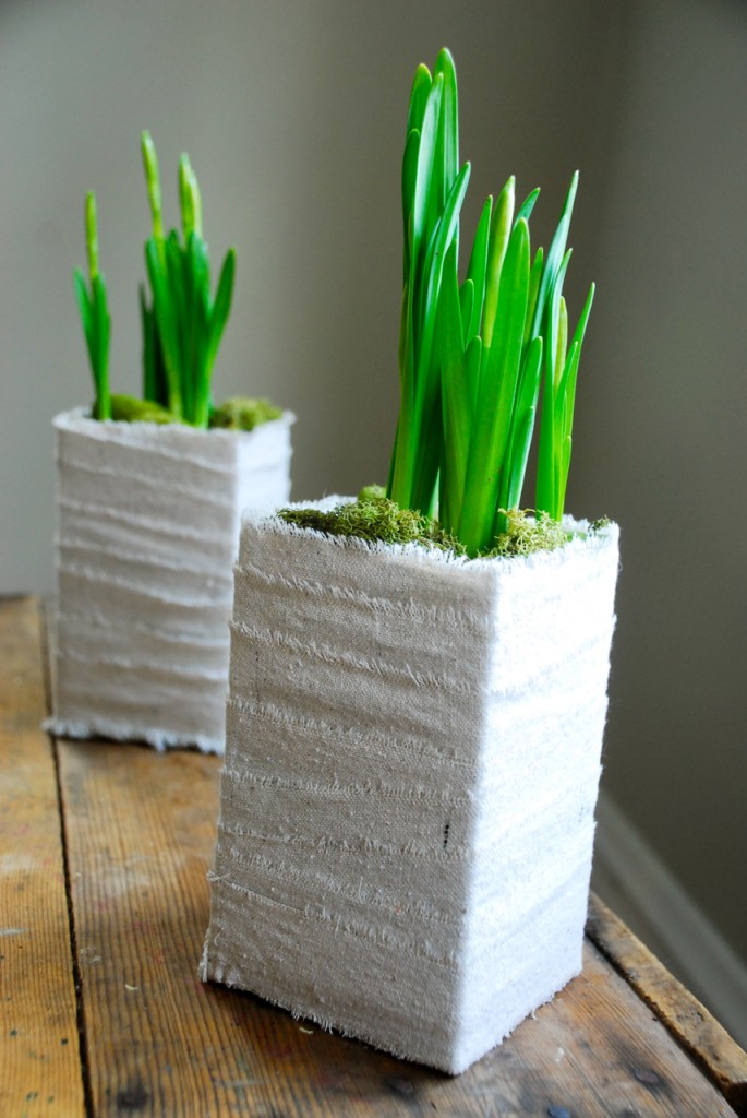 Family Chic centerpiece for spring