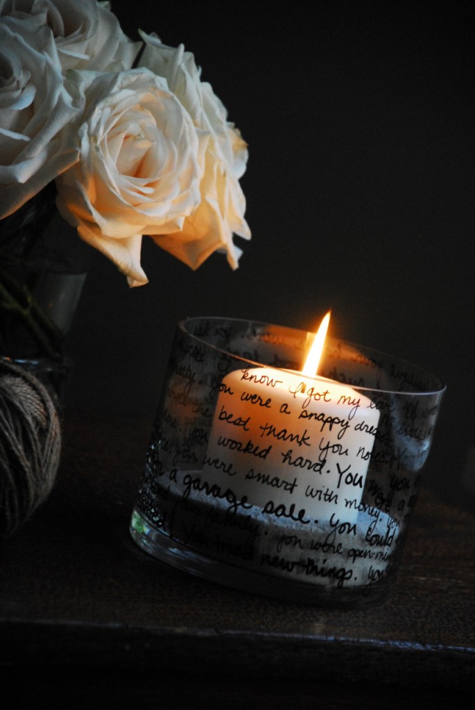Candle shot