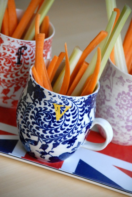Family Chic Veggie Mugs