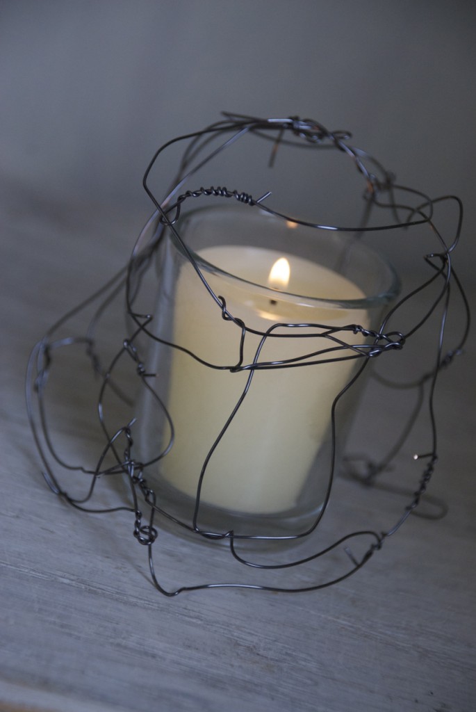 wire candle cage family chic www.family-chic.com
