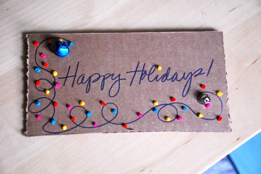 Family Chic Stitched HolidayCards www.family-chic.com