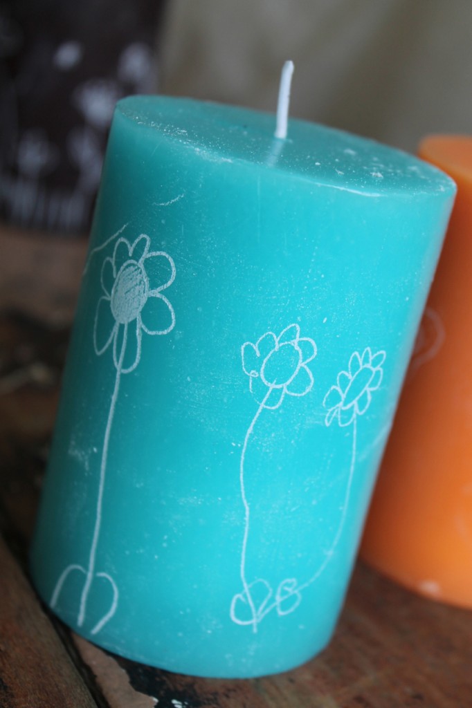 Family Chic Blue Candle Family Chic