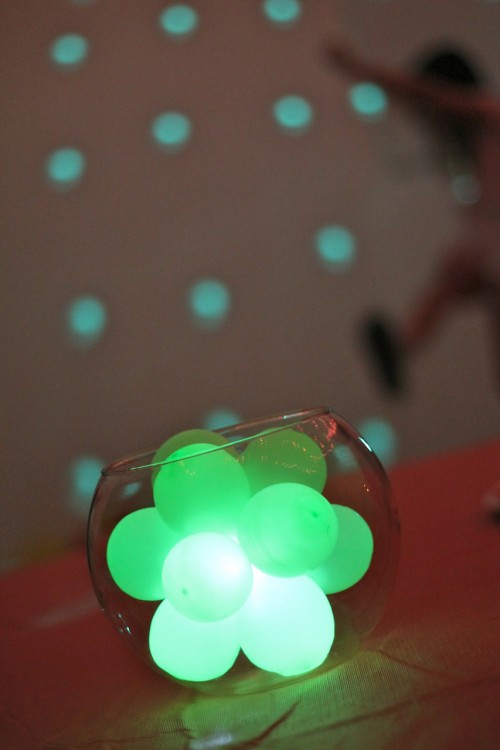 family chic glowing centerpiece this is it