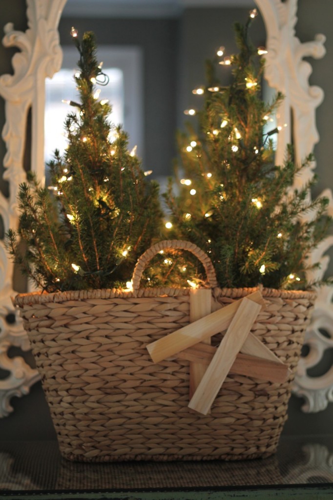 Family Chic Tree Basket