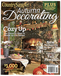Country Sampler Autumn Decorating magazine cover
