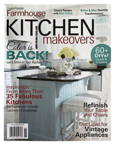 Country Sampler Farmhouse Style - Kitchen Makeover cover