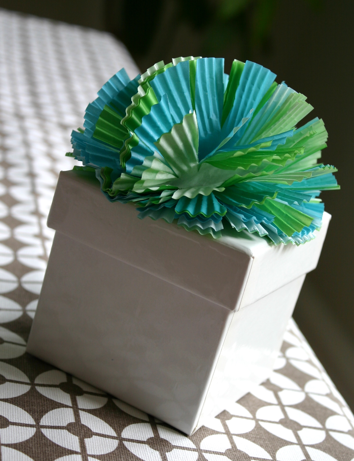 Cupcake Liner Gift Toppers