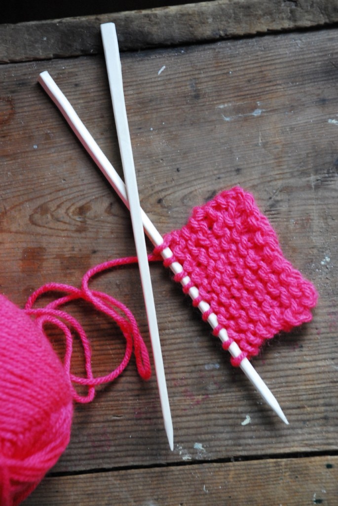 Knitting With Chopsticks Family Chic