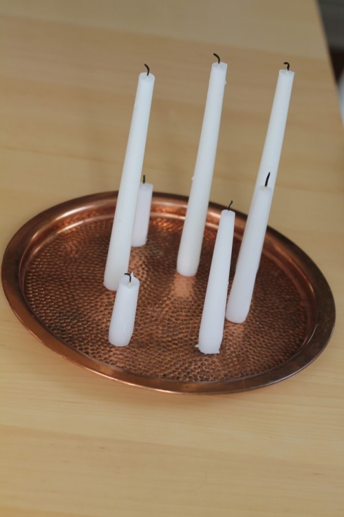 Nut Tray Candlestick Family Chic